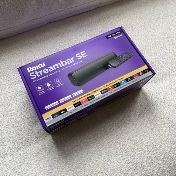 NEW✨Roku Streambar SE Black - Picture 2 of 8